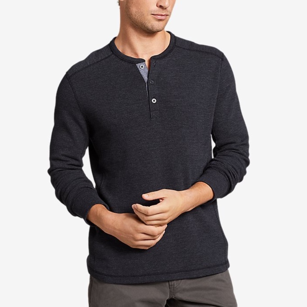 Eddie Bauer Ultrasoft Thermal Henley